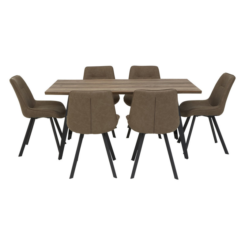 Nathalia 6 - Person Dining Set