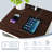2-Drawer Nightstand With Built-In 2 AC Outlets & 2 USB Ports-1210134941-1210134942