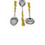 Gilles 6 Piece Stainless Steel Hostess Set