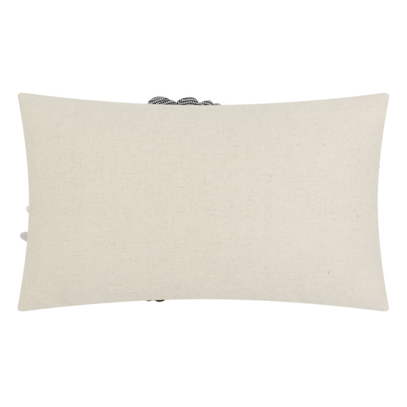  Housse de coussin décoratif, H 12 po x l 20 po, Brown, Rectangulaire