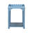 Madeline Scalloped Rectangle Side Table-529836943