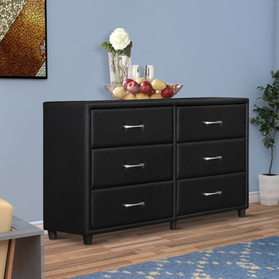 Nicholes 6 Drawer Double Dresser
