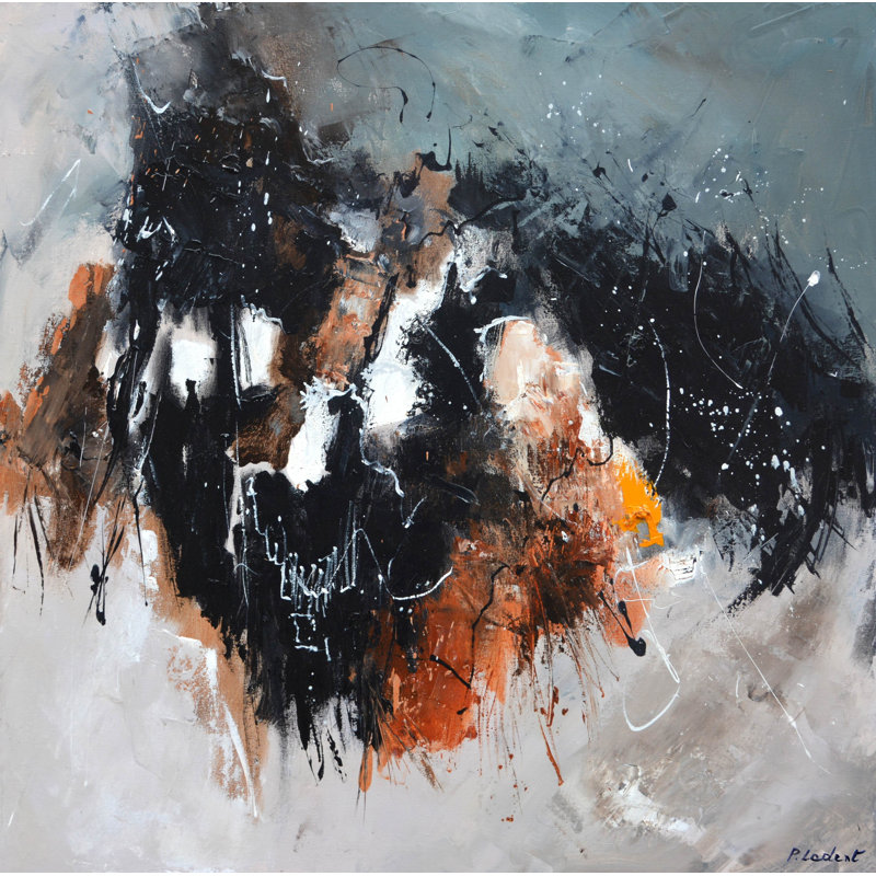 Abstract 795 Print by Pol Ledent, 17.25" H x 21.25" W