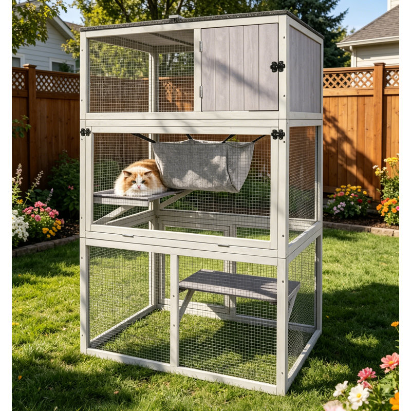 Maison pour chat Catio