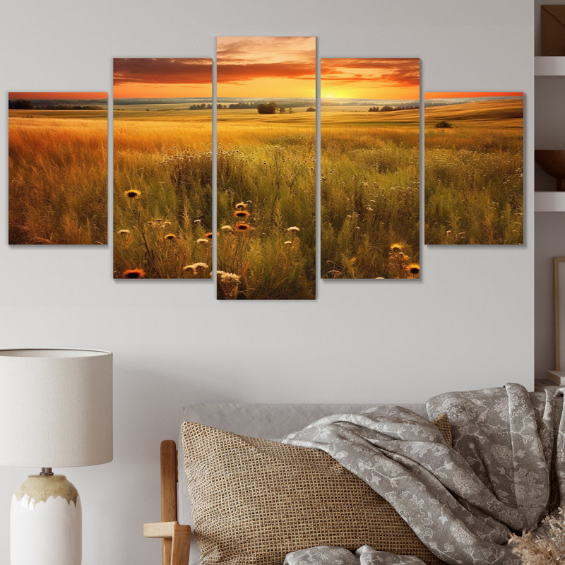 Mcallister - Landscapes Wall Decor - 5 Panels