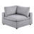 Melody Grey Sectional Without Pullout
