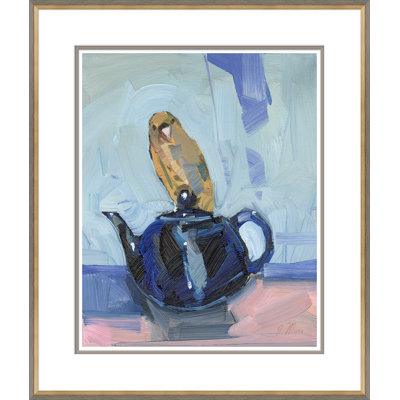 Teacup Parakeet Painting by Joseph Mota