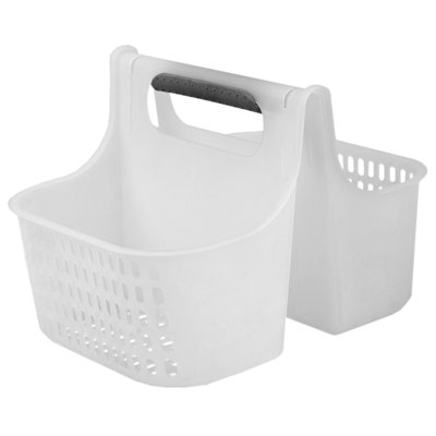 Fourre-touteur de douche en plastique 2 compartiments