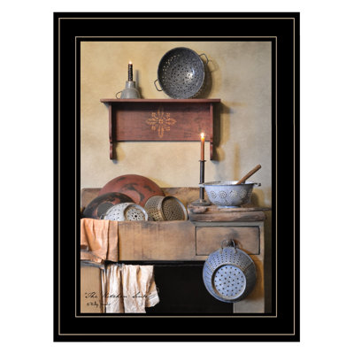 The Kitchen Sink Framed Wall Art for Living Room, Home Wall Decor by Billy Jacobs