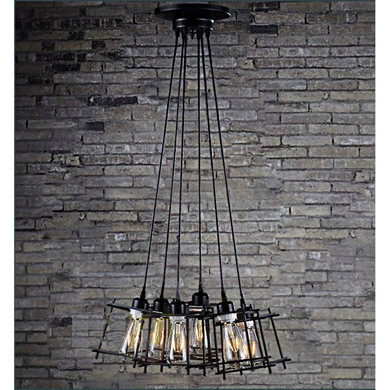 Luminaire suspendu géométrique 1 lumières simple Mohn