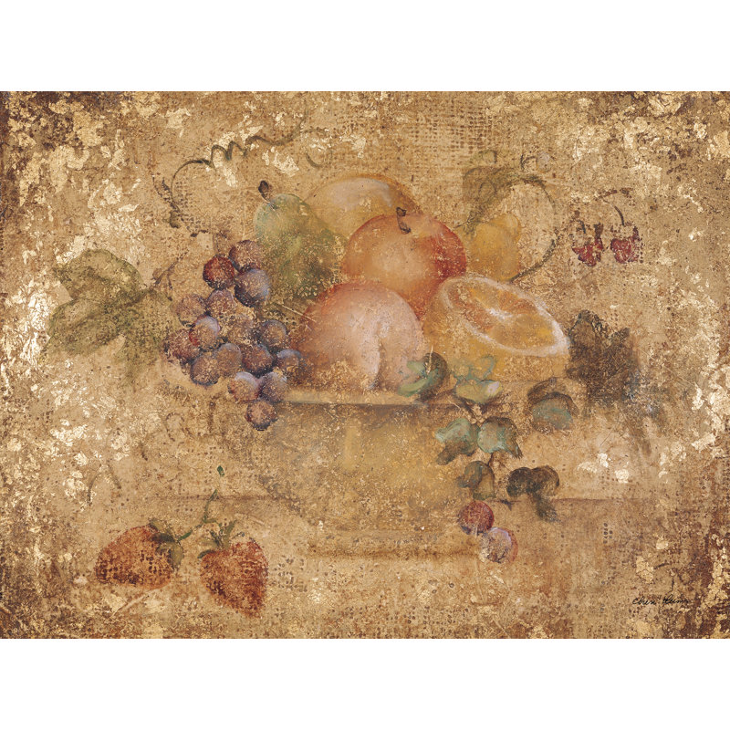 «Summer Harvest On Canvas» par Cheri Blum, reproduction, H 12 po x l 16 po
