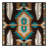 Washable Wolf Inspired Southwestern Area Rug-764019057