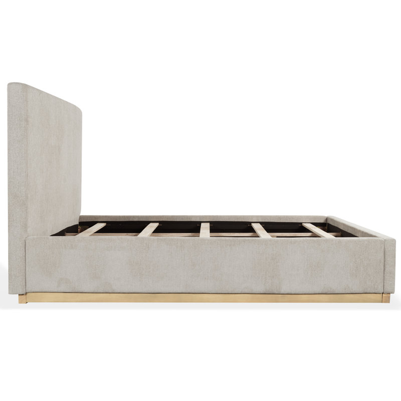Pippin Chenille Bed , Queen, Gray