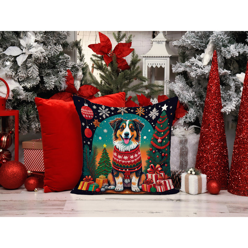 Coussin décoratif 1090_, 14 po x 14 po