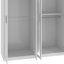 6 Door Wardrobe With Mirror-1657570585