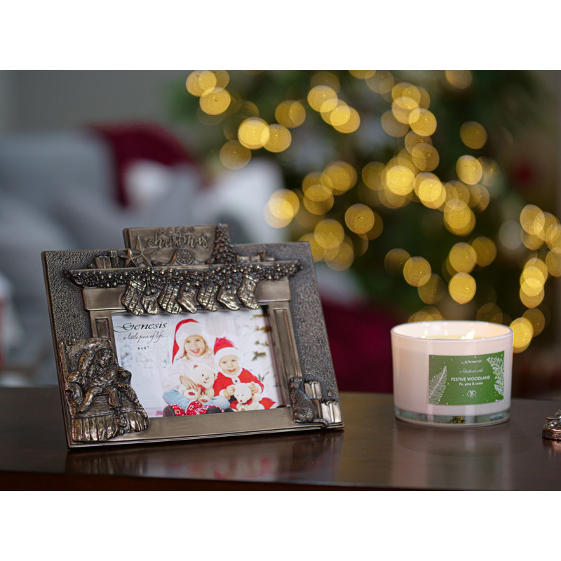 Holiday Scented Tumbler Candle with Glass Holder