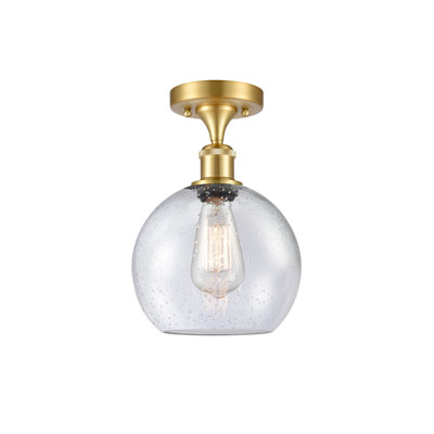 Cindi Glass Semi Flush Mount