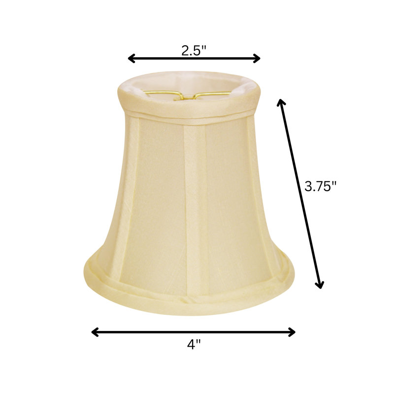 Ensemble d'abat-jour en tissu Pure Silk Dupioni, Oeuf