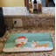 Tapis de séchage labrador Snowman Christmas-38439424