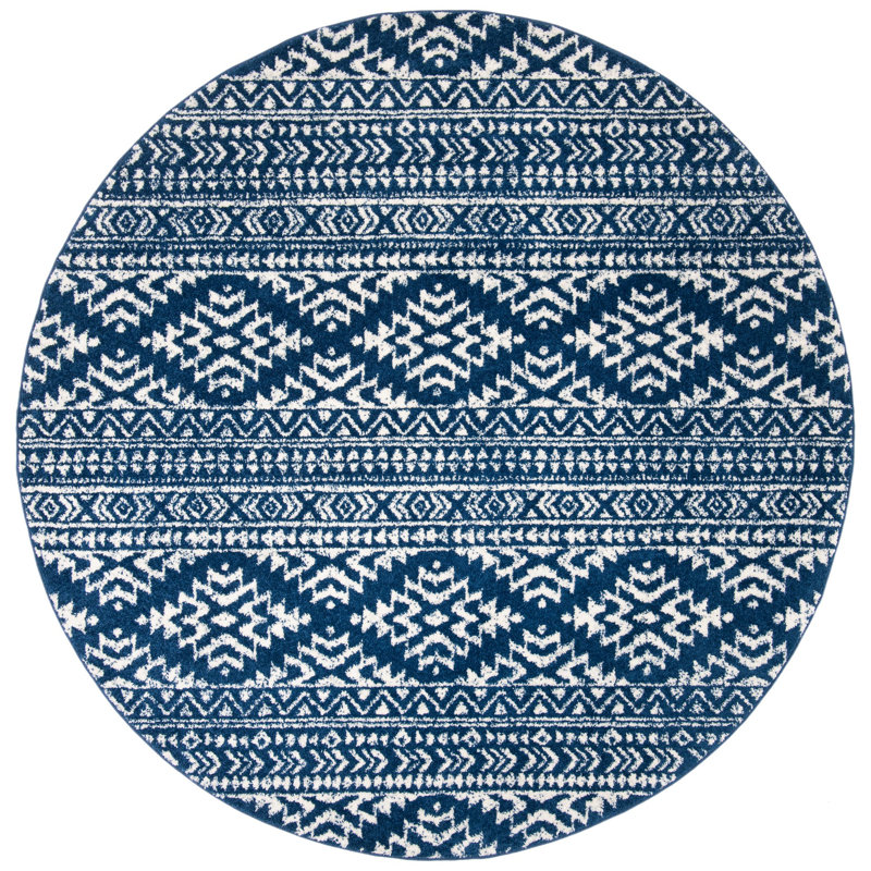 Remmers Tulum Performance Southwestern Rug, Round 3'