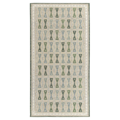 Scandinavian Wool Geometric Area Rug