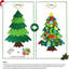 Arbre de Noël en feutre