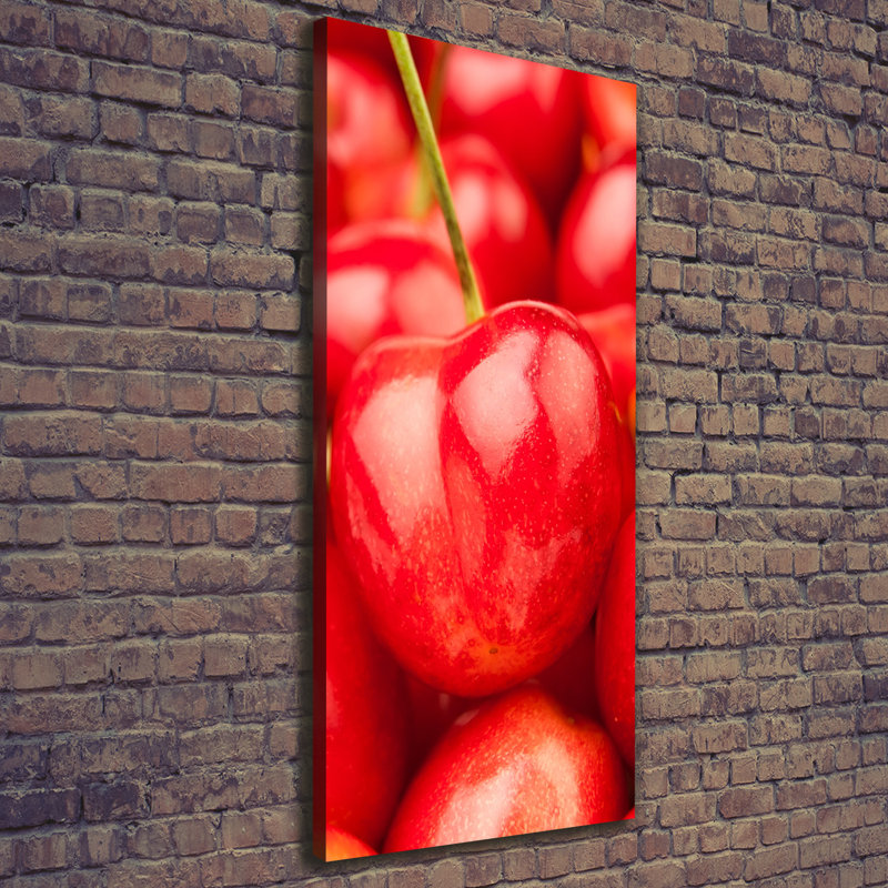 Cherries - Wrapped Canvas Print
