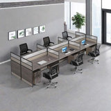 Miland Rectangle 6 Person 141.73'' L Training Table