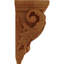 Support en bois / corbeau H 4,25 po x l 2,25 po x P 2,25 po-91263043