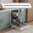 Equator 18 In Dishwasher 10 Place Quiet 110v E-star Ada+3/4 Hp Garbage Disposer-104555803
