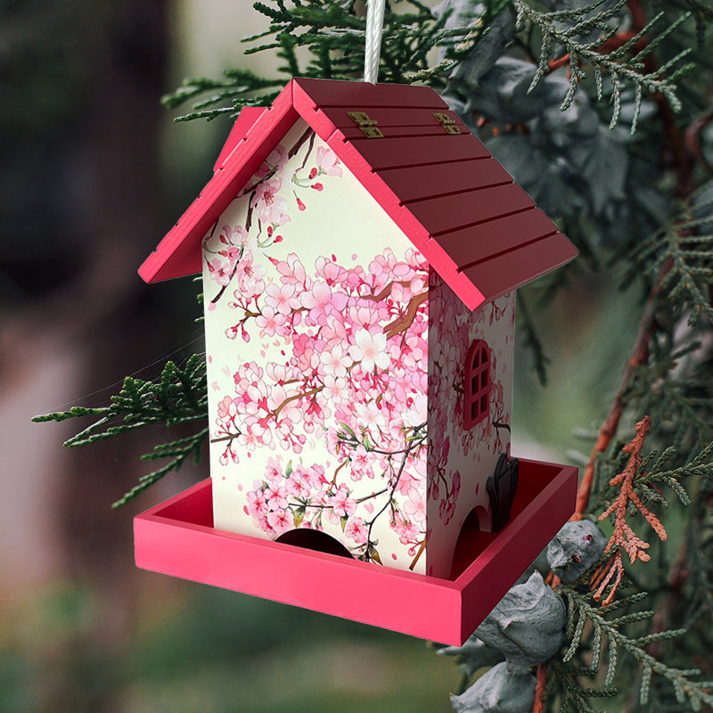 Mangeoire d'oiseaux Homestyle - chardonneret et clématite