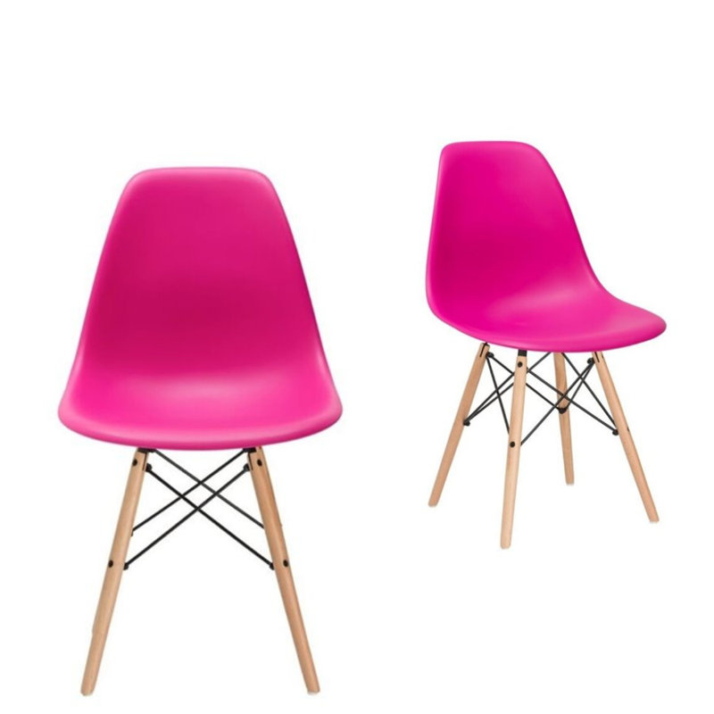 Chaise Marsicano, Rose foncé