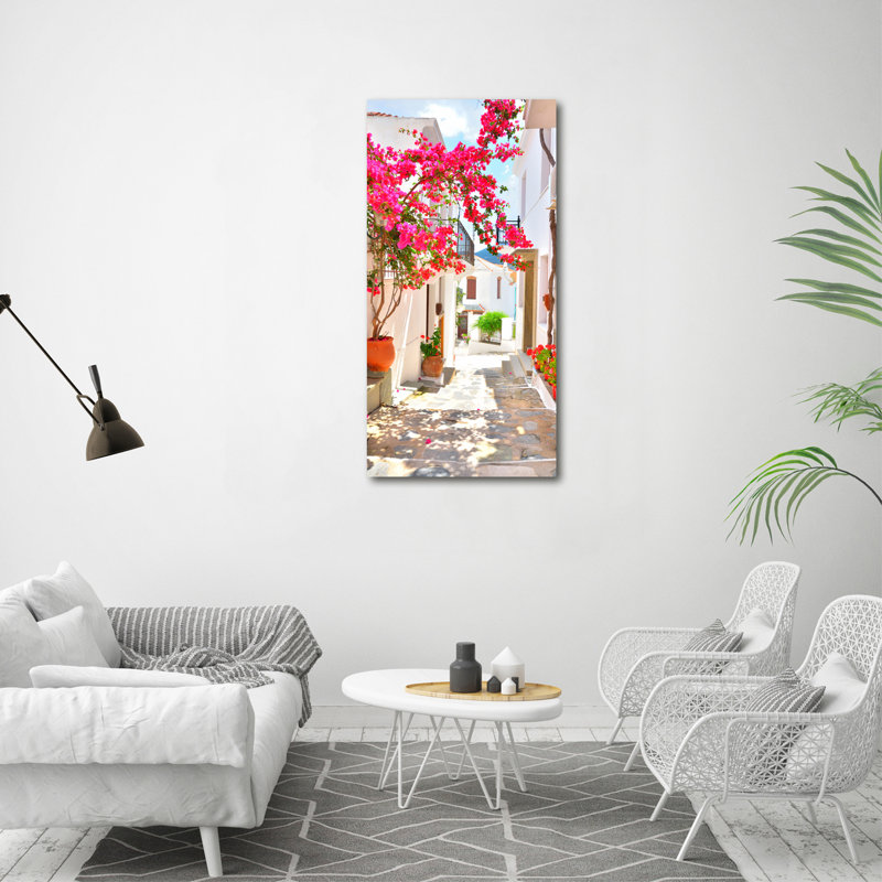 Orchid And Stones - Wrapped Canvas Print