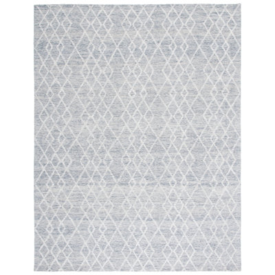 Goodwater Hand Tufted Indian Wool And Cotton With Latex Geometric Rug