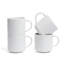 Over&Back Stackable Semi-Matte Hand-Finished Stoneware Mugs, Set of 4-99312908