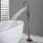 45 5/8-In 2-Handle Residentail Freestanding Tub Faucet With Hand Shower In Titanium-111704761