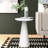 Tower Wood Medium End Table-422095105-513740501