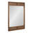 Wooden Rectangle Bathroom Mirror