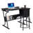 Artist Drawing Table with Stool and 3 Sliding Drawers