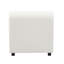 Canapé modulaire en forme de 5 L, 109 po Information sur la taille du produit, assise en tissu beige de 4 sièges, structure de cadre surdimensionnée à ressorts à arc sinueux et confortable en mousse haute densité pratique