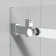 Julien 60'' W 76'' H Frameless Rectangle Reversible Shower Enclosure