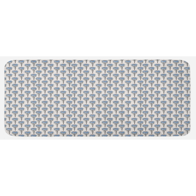 Tapis de cuisine poussiéreux