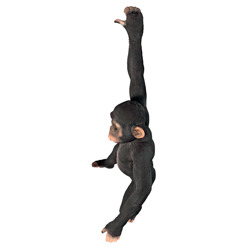Hanging Jungle Monkey Statue