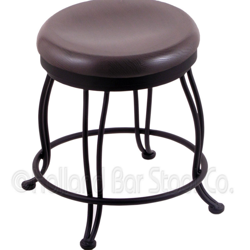 Georgian 30" Swivel Bar Stool, Wood-Dark Cherry Maple