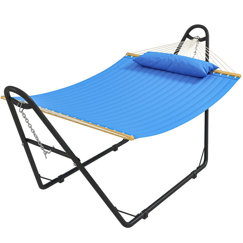 Balancelle hamac avec support, Bleu