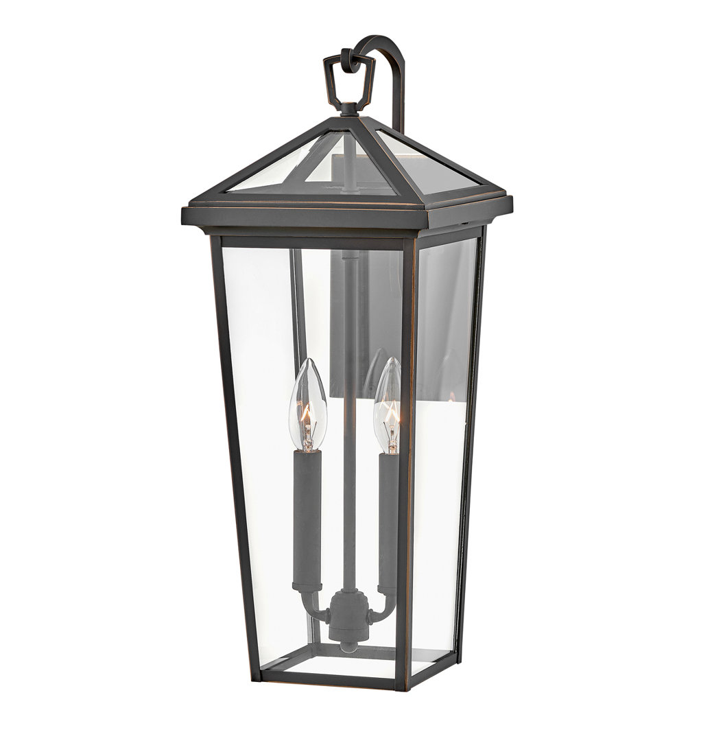 Alford Place 2-Light Outdoor Tall Wall Mount Lantern Hinkley Fixture 