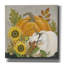  «Pumpkins And Sunflowers» par Tanya Nyp, art mural sur toile, 18 po x 18 po-76587952