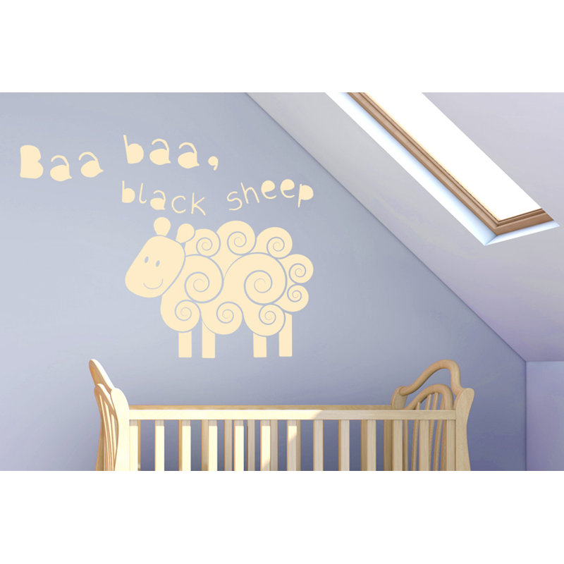 Animals Non-Wall Damaging Wall Decal, Beige