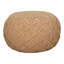 50cm Wide Round No Pattern Pouffe Ottoman-80785391