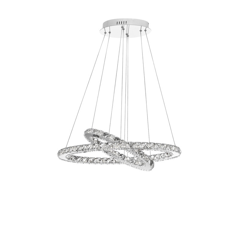 Celine 2 - Light LED Crystal Pendant